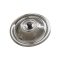Inox fedő 30,5 cm 6 literes bográcshoz