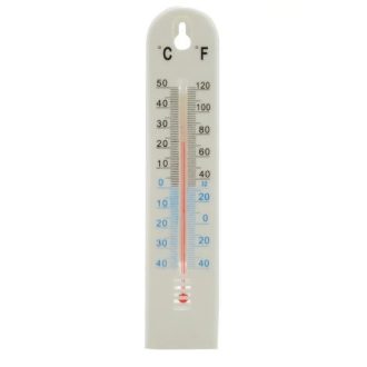 Műanyag Hőmérő  26 cm, -40°C-tól +50°C-ig