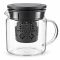 Casa Collection Ambition Teáskanna - Hőálló Üveg, Filterbetéttel, 800 ml