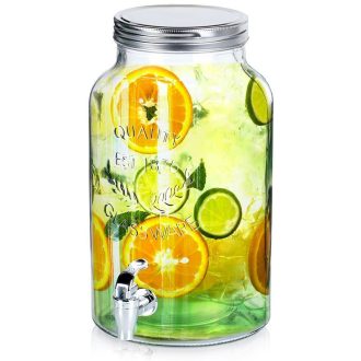 Üveg Italadagoló csappal – 6,2 liter