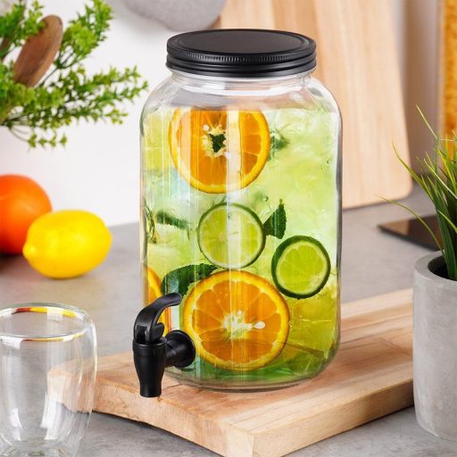 Üveg italadagoló csappal – 3,2 liter