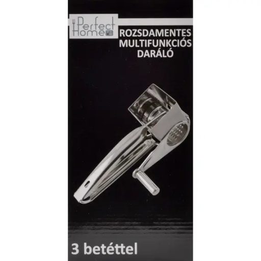 Rozsdamentes sajtdaráló 3 betétes
