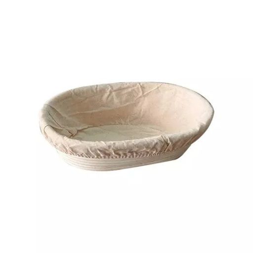 Ovális Rattan Szakajtó Kenyér Kelesztőtál 35*14*7 cm