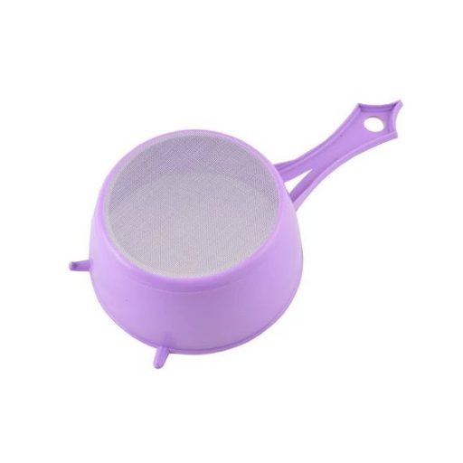 Konyhai Szűrő 14 cm műanyag, Lila