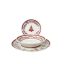 Tognana Magia Madison porcelán étkészlet – 18 db (piros dekor)