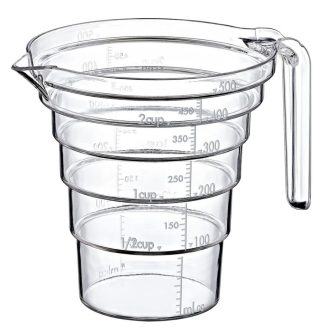 Műanyag mérce 500ml