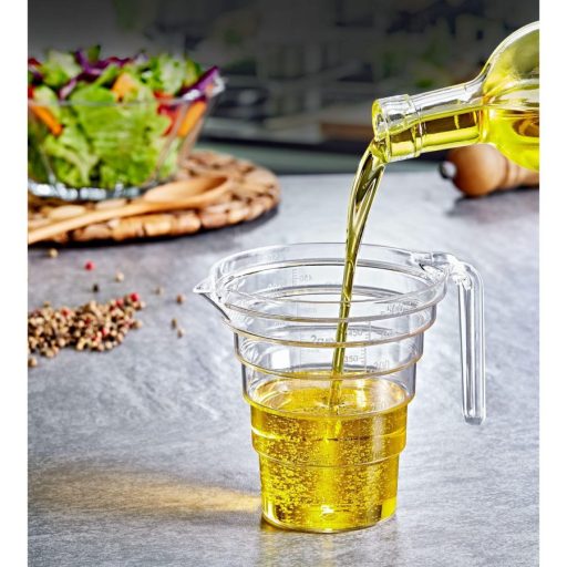 Műanyag mérce 500ml