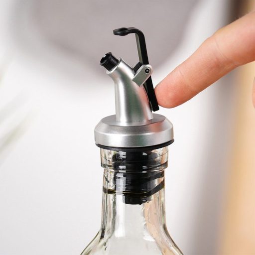 Üveg olaj- és ecettartó adagolóval – 250 ml