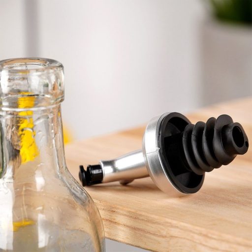 Üveg olaj- és ecettartó adagolóval – 250 ml