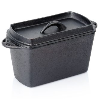 Öntöttvas kenyérsütő fedővel, 27 cm, 2 literes