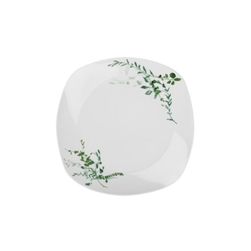 Berlinger Haus porcelán étkészlet, 18 db, zöld virágmintás