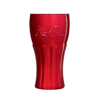 COCA-COLA üdítős pohár 370ml LOSE MIRROR RED