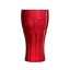 COCA-COLA üdítős pohár 370ml LOSE MIRROR RED