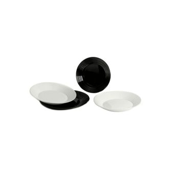 Étkészlet 18db Luminarc Harena Black&White