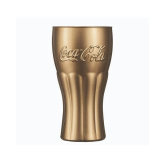 COCA-COLA üdítős pohár 370ml LOSE MIRROR GOLD