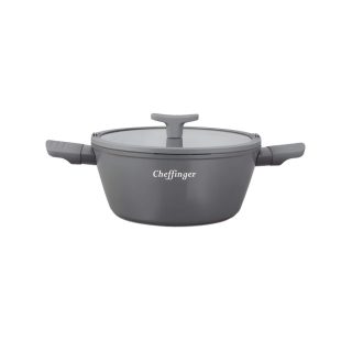   Tapadásmentes lábas szűrővel és kiöntőcsőrrel 24 cm 4.5 literes