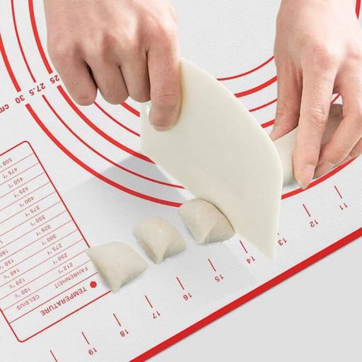 Skálázott hőálló tapadásmentes szilikon sütőlap – 60×40 cm, újrafelhasználható