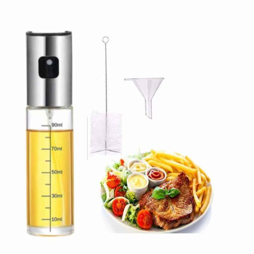 4 db-os Olaj- és Ecettartó Üvegkészlet 100 ml – Precíz adagolás modern konyhákba