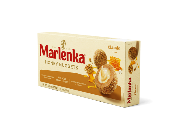 Marlenka mézes diós golyó 235g