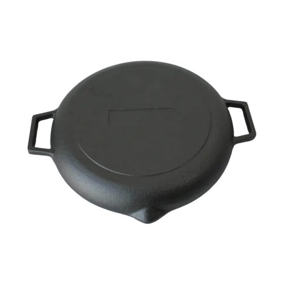 Öntöttvas grill serpenyő 31cm - Image 2