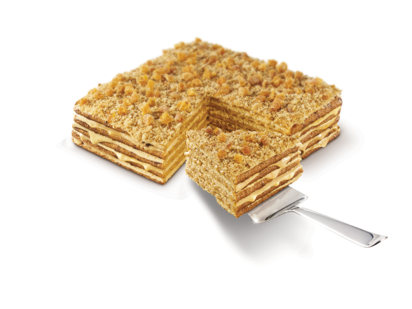 Marlenka torta mézes, barackos 800g - Image 2