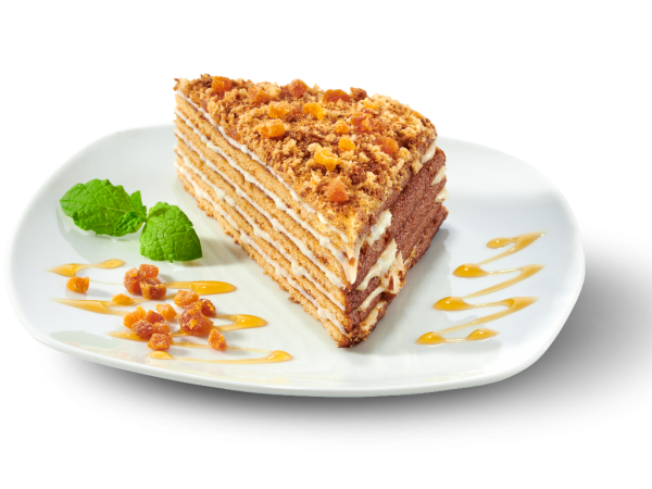 Marlenka torta mézes, barackos 800g - Image 3