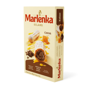 Marlenka Kakaós Ekler Mézzel – 230 g, Tartósítószer-mentes