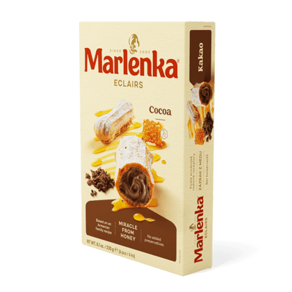 Marlenka Kakaós Ekler Mézzel – 230 g