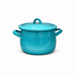 Zománcozott domború magas lábas 16cm, 2,2 liter