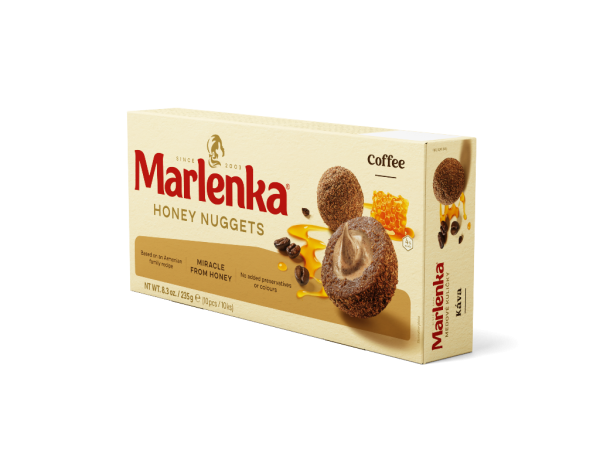Marlenka mézes kávés golyó 235g