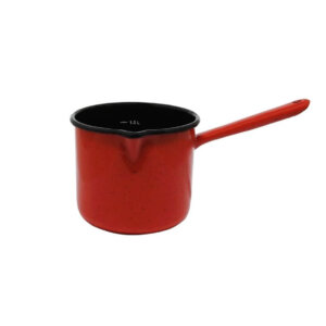 Zománcozott nyeles mércés kiöntő 1,5lit