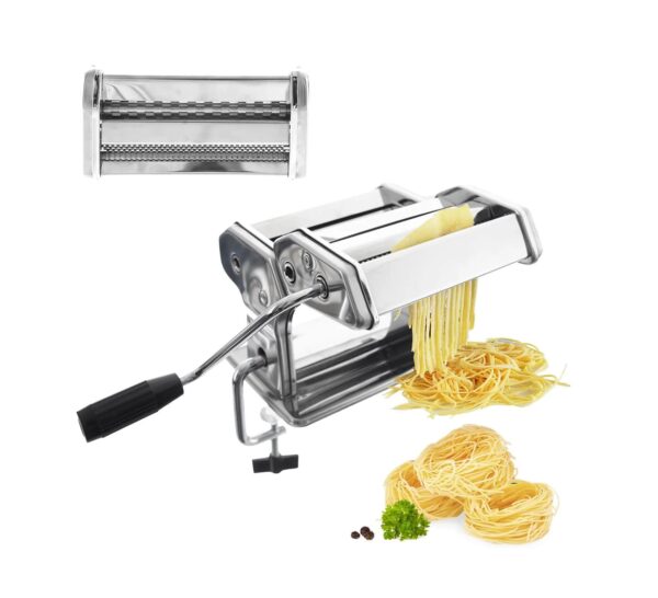 Inox tésztanyújtó és vágógép 5részes szett 1,1mm - Image 4