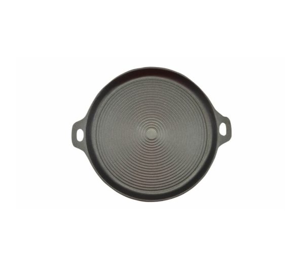 Öntöttvas kerek grill lap 33cm - Image 2