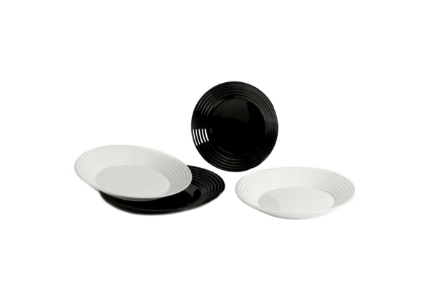Étkészlet 18db Luminarc Harena Black&White