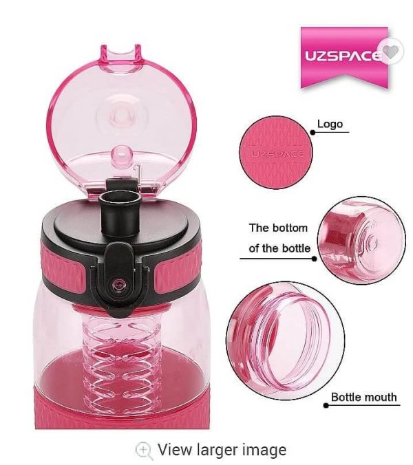 Uzspace Tritan kulacs, BPA-mentes citromzöld 700ml - Image 2