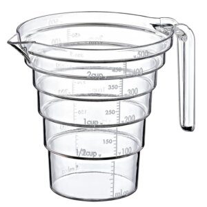 Műanyag mérce 500ml