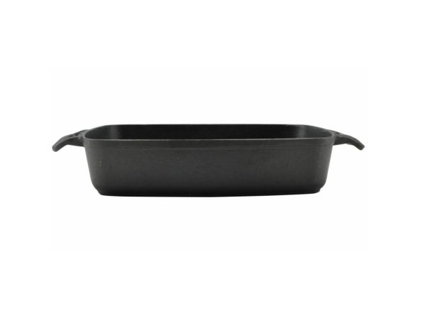 Öntöttvas tepsi fedő nélkül 34x25x7cm - Image 2