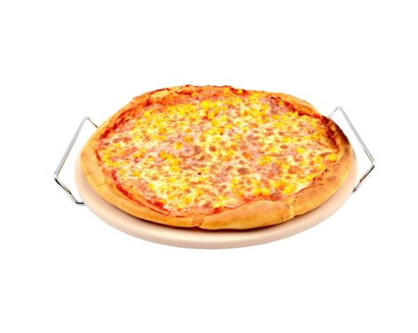 Pizzasütő kőlap állvánnyal 33cm - Image 2