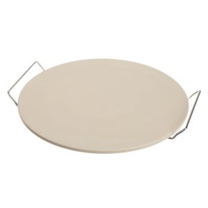 Pizzasütő kőlap állvánnyal 33cm