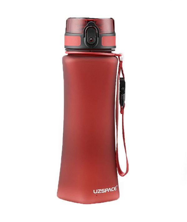 Uzspace Tritan slim kulacs, BPA-mentes, piros 700ml