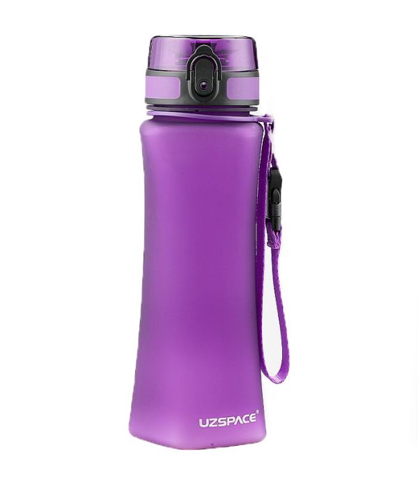 Uzspace Tritan slim kulacs, BPA-mentes, lila 700 ml