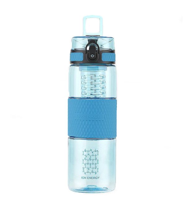Uzspace Tritan kulacs, BPA-mentes rózsaszínű 700 ml