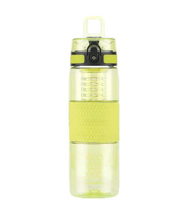 Uzspace Tritan kulacs, BPA-mentes citromzöld 700ml