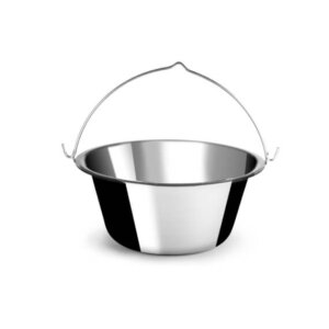 Rozsdamentes bogrács 22 literes