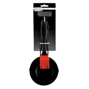 Pácoló edény szilikon ecsettel