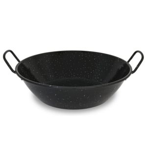 Zománcozott mély Paella serpenyő 28 cm