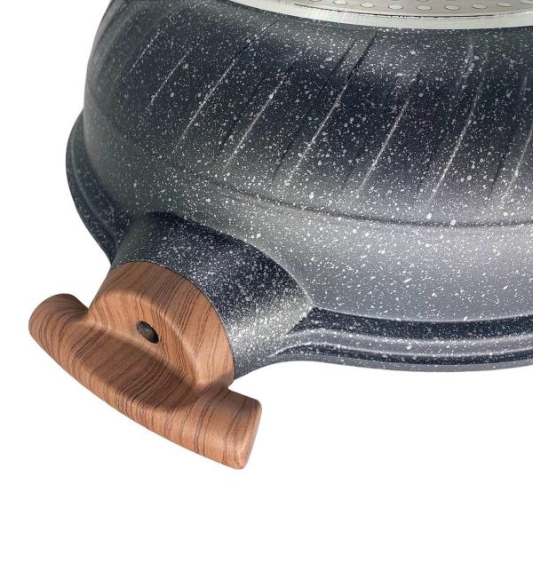 Tapadásmentes wok fedővel 32cm - Image 4