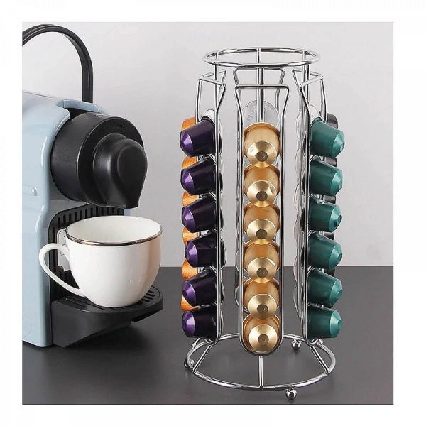 Cheffinger Nespresso 40 db-os fém kapszulatartó - Image 3