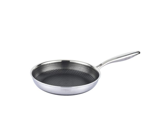 Serpenyő rozsdamentes acélból 24 cm