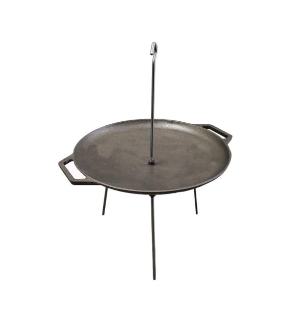 Öntöttvas tárcsa tartórúddal 49cm